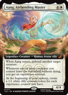 {R} Aang, Airbending Master (Extended Art) [TLE 171]
