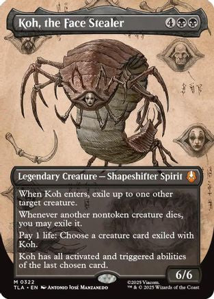 Koh, the Face Stealer (Borderless) [TLA-322]  Foil