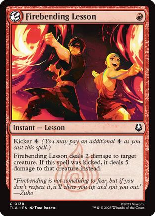Firebending Lesson [TLA-138]