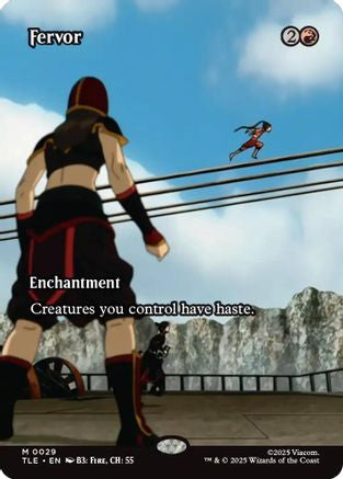 {R} Fervor (Borderless) [Avatar The Last Airbender EternalLegal] [TLE 029]