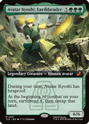 {@@ TLE R} Avatar Kyoshi, Earthbender (Extended Art) [Avatar: The Last Airbender: Eternal-Legal] [TLE 201]