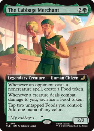 {@@ TLE R} The Cabbage Merchant (Extended Art) [Avatar: The Last Airbender: Eternal-Legal] [TLE 203]