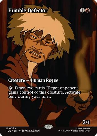 {@@ TLE R} Humble Defector (Borderless) [Avatar: The Last Airbender: Eternal-Legal] [TLE 030]