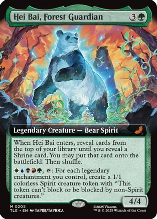 {@@ TLE R} Hei Bai, Forest Guardian (Extended Art) [Avatar: The Last Airbender: Eternal-Legal] [TLE 205]