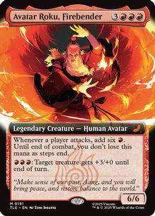 {R} Avatar Roku, Firebender (Extended Art) [TLE 191]