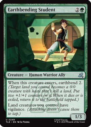 Earthbending Student [TLE-249]  Foil