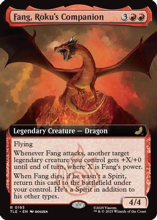 {@@ TLE R} Fang, Roku's Companion (Extended Art) [Avatar: The Last Airbender: Eternal-Legal] [TLE 193]