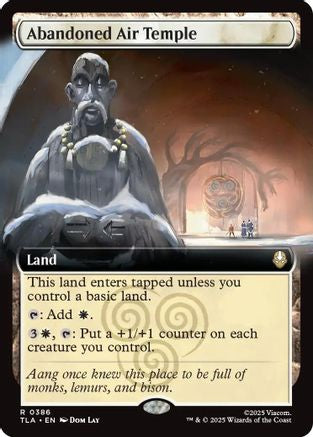 Abandoned Air Temple (Extended Art) [TLA-386]  Foil
