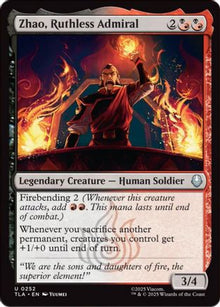 {@C} Zhao, Ruthless Admiral [TLA 252]
