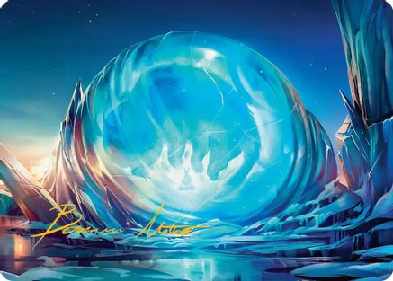 {A} Aang's Iceberg Art Card (Gold-Stamped Signature) [Avatar: The Last Airbender Art Series] [TLAA 002]