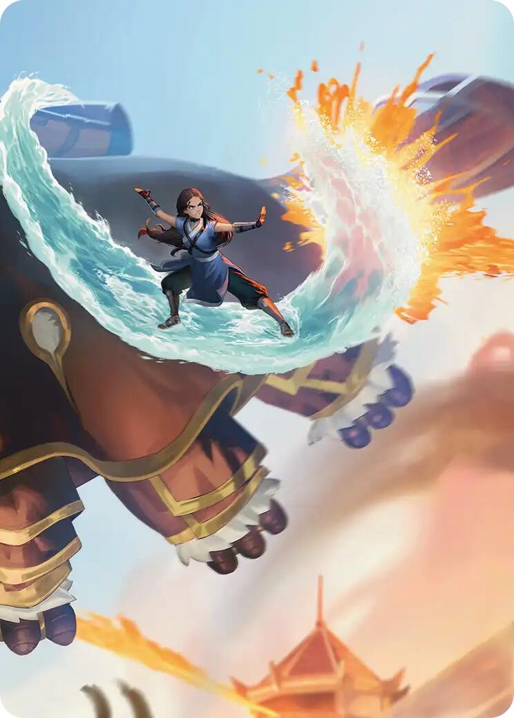{A} Katara's Reversal Art Card [Avatar: The Last Airbender Art Series] [TLAA 063]
