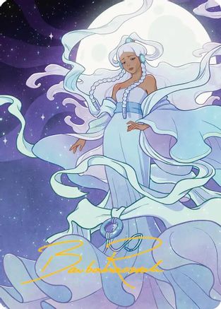 {A} Yue, the Moon Spirit 2 Art Card (Gold-Stamped Signature) [Avatar: The Last Airbender Art Series] [TLAA 041]