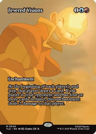 {@@ TLE R} Fevered Visions (Borderless) [Avatar: The Last Airbender: Eternal-Legal] [TLE 049]