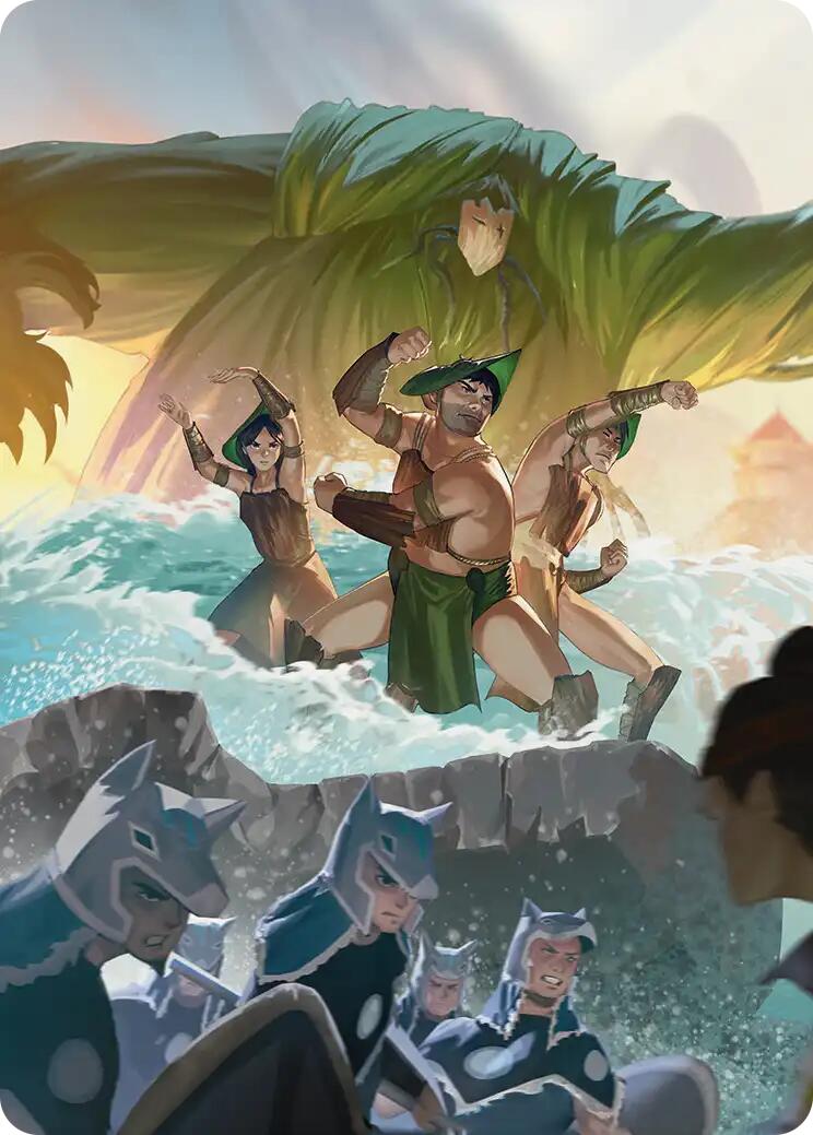 {A} Swampbenders Art Card [Avatar: The Last Airbender Art Series] [TLAA 065]