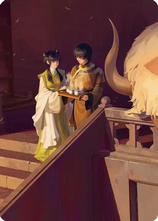 {A} Mai and Zuko Art Card [Avatar: The Last Airbender Art Series] [TLAA 068]