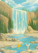 {A} Island Art Card (Gold-Stamped Signature) [Avatar: The Last Airbender Art Series] [TLAA 051]