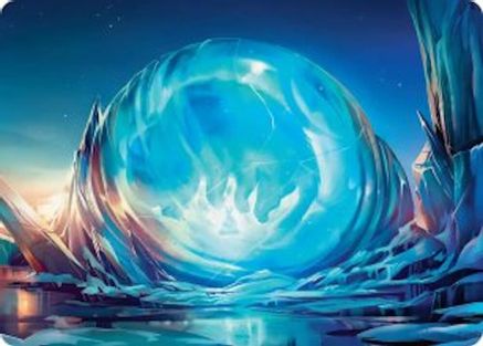 {A} Aang's Iceberg Art Card [Avatar: The Last Airbender Art Series] [TLAA 002]