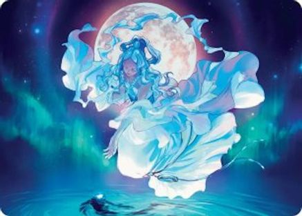 {A} Yue, the Moon Spirit Art Card [Avatar: The Last Airbender Art Series] [TLAA 007]
