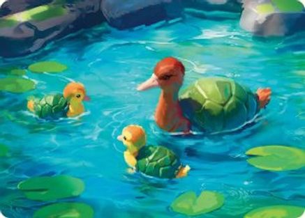 {A} Turtle-Duck Art Card [Avatar: The Last Airbender Art Series] [TLAA 018]