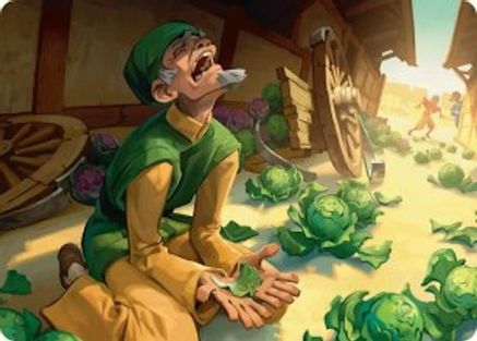 {A} Unlucky Cabbage Merchant Art Card [Avatar: The Last Airbender Art Series] [TLAA 019]
