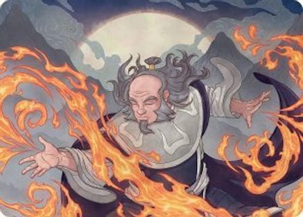 {A} Iroh, Grand Lotus Art Card [Avatar: The Last Airbender Art Series] [TLAA 047]