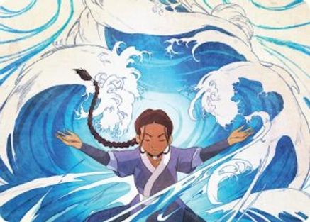 {A} Katara, Water Tribe's Hope Art Card [Avatar: The Last Airbender Art Series] [TLAA 048]