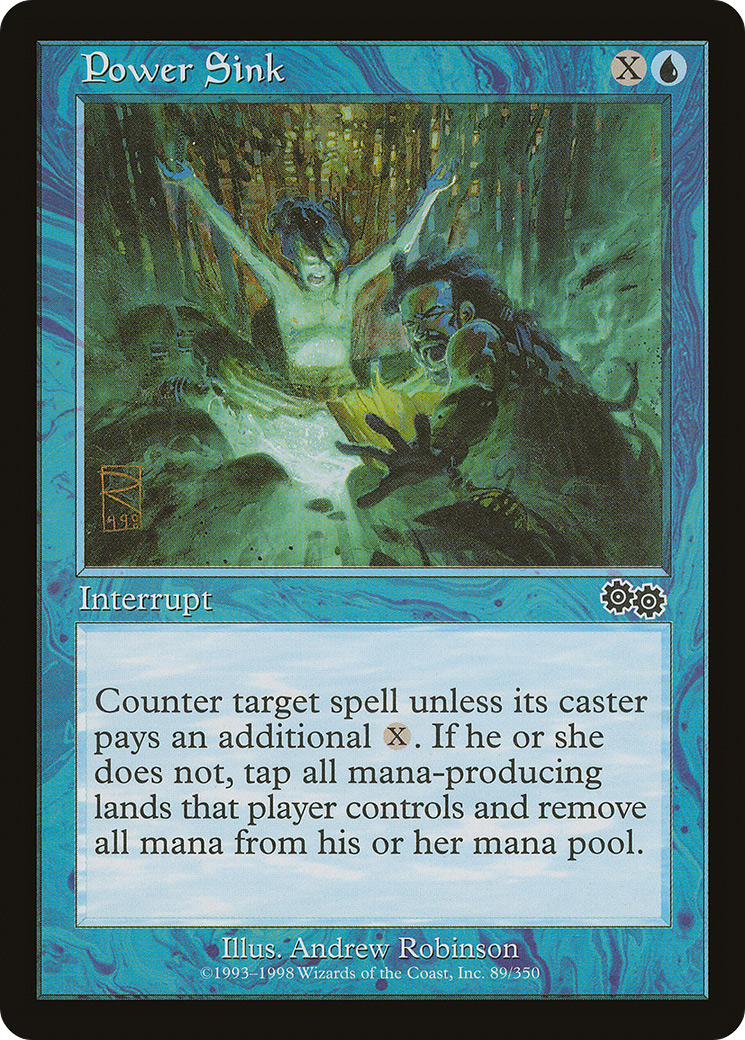 {C} Power Sink [Urza's Saga][USG 089]
