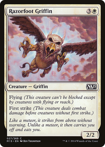 {C} Razorfoot Griffin [Magic 2015][M15 027]