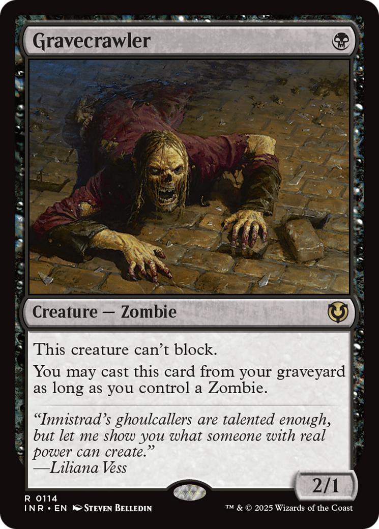 {R} Gravecrawler [Innistrad Remastered][INR 114]