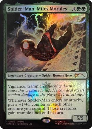 Spider-Man, Miles Morales [UMP 008]  Foil