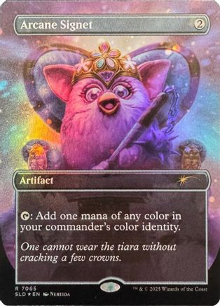 Arcane Signet (7065) (Rainbow Foil) [SLD-7065]  Foil