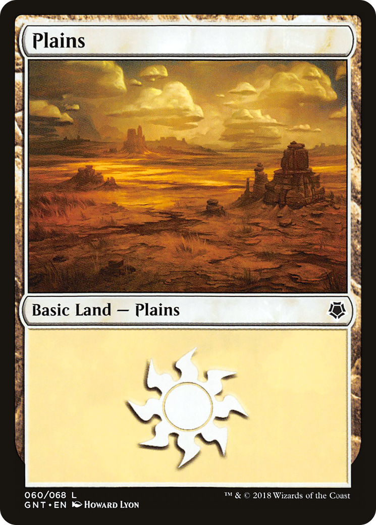 {B}[GNT 060] Plains (60) [Game Night 2018]