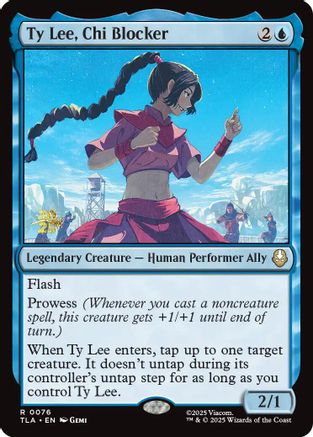 {@R} Ty Lee, Chi Blocker [PRE 076]  Foil
