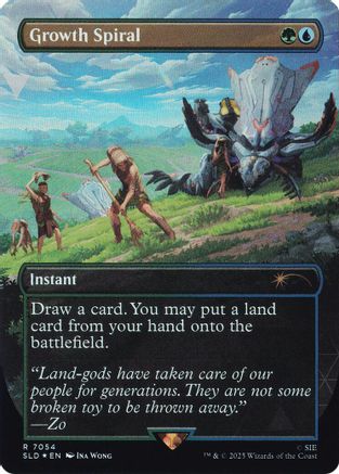 Growth Spiral (Rainbow Foil) [SLD-7054]  Foil