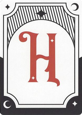 Letter Card - H [SLC-]