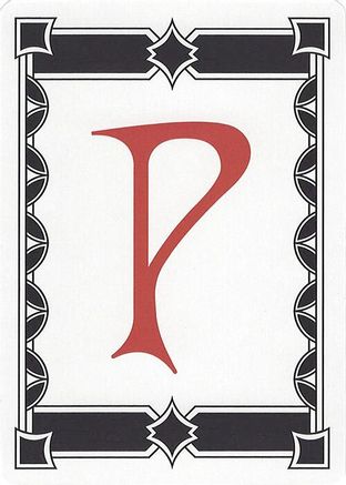 Letter Card - P [SLC-]