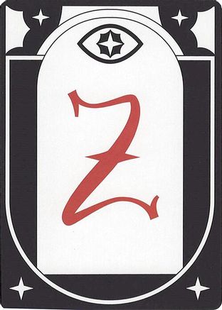 {} Letter Card - Z [SLC ]