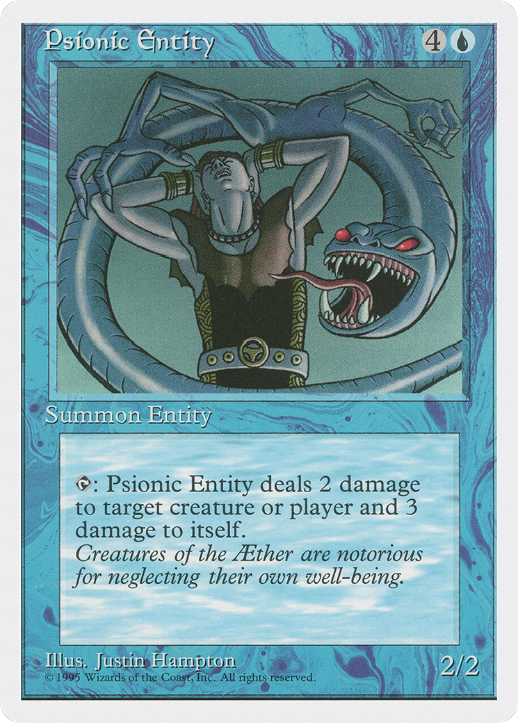 {R} Psionic Entity [Fourth Edition][4ED 095]