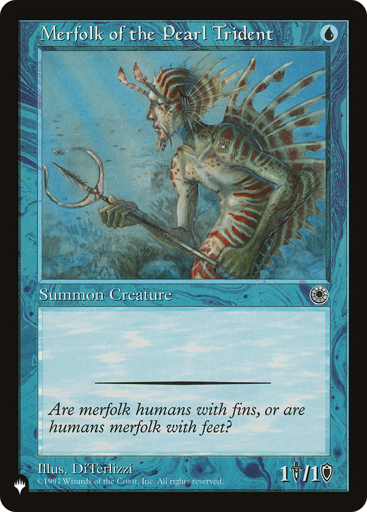 Merfolk of the Pearl Trident [LIST ]