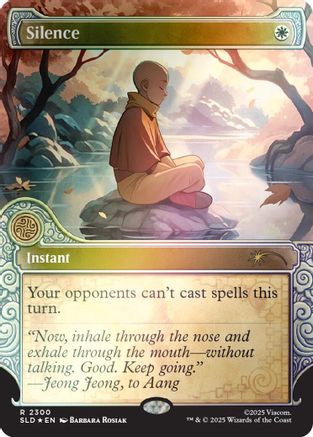 Silence (2300) (Rainbow Foil) [SLD-2300]  Foil