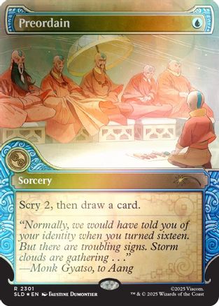 Preordain (2301) (Rainbow Foil) [SLD-2301]  Foil