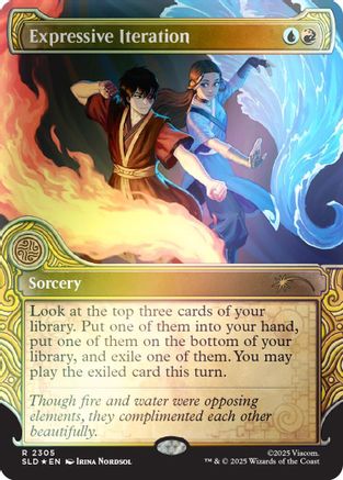 Expressive Iteration (Rainbow Foil) [SLD-2305]  Foil