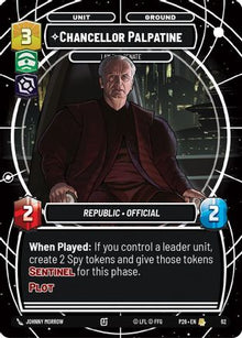 Chancellor Palpatine - I Am the Senate (62) - Sector and Regional Promos Season 1 Foil