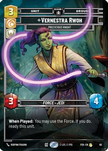 Vernestra Rwoh - Precocious Knight (60) (60) - Sector and Regional Promos Season 1 Foil