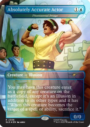 Absolutely Accurate Actor - Phantasmal Image (Rainbow Foil) [SLD-2306]  Foil