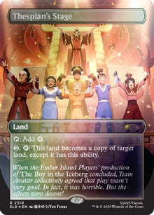 {R} Thespian's Stage (2310) (Rainbow Foil) (Foil) [SLD 2310]