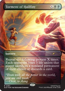 {R} Torment of Hailfire (2287) (Rainbow Foil) (Foil) [SLD 2287]