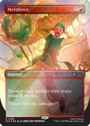 Meltdown (Rainbow Foil) [SLD-2296]  Foil