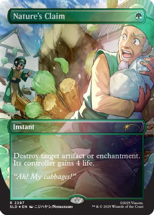 Nature's Claim (Rainbow Foil) [SLD-2297]  Foil