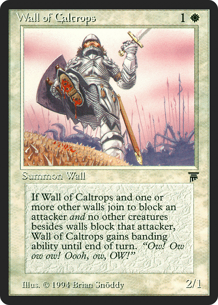 {C} Wall of Caltrops [Legends][LEG 042]